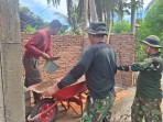 Satgas TMMD Kodim 0102/Pidie dan Warga Kebut Pembangunan MCK, Hadirkan Sanitasi Layak di Meunasah Blang Cot