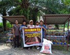 PT SAU, kembali menyalurkan program pemberdayaan masyarakat disekitar operasional perusahan.