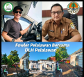 Puing-puing Pasca Kebakaran beberapa tahun Lalu kini  Dibersihkan, Tiga Tim DLH Dikerahkan; Fowler Pelalawan Lihat Semangat Kerja yang Tinggi