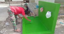 Rampung 100 Persen, Tempat Wuduk Hasil Karya Satgas TMMD ke-129 Siap Digunakan Warga Blang Cot