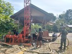 Satgas TMMD ke-129 Kodim 0102/Pidie Genjot Pengeboran Sumur Bor di Dayah Balul Ula Al-Munawarah