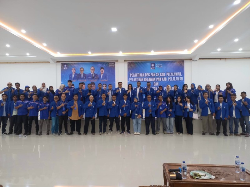 PELANTIKAN PENGURUS DPC DAN RAKERDA I DPD SERTA RELAWAN PAN KABUPATEN PELALAWAN