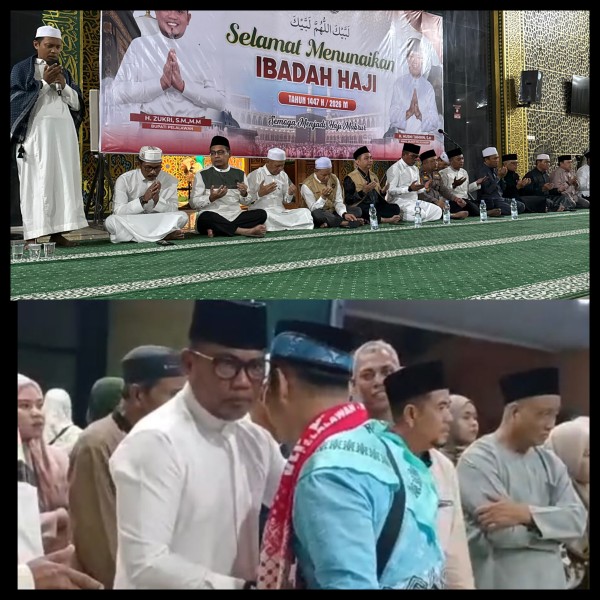 Bupati lepas 223 Jemaah Calon Haji Kabupaten Pelalawan