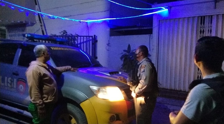 Pada Jam Rawan, Polsek Pangkalan Kerinci Patroli Cegah Kriminalitas
