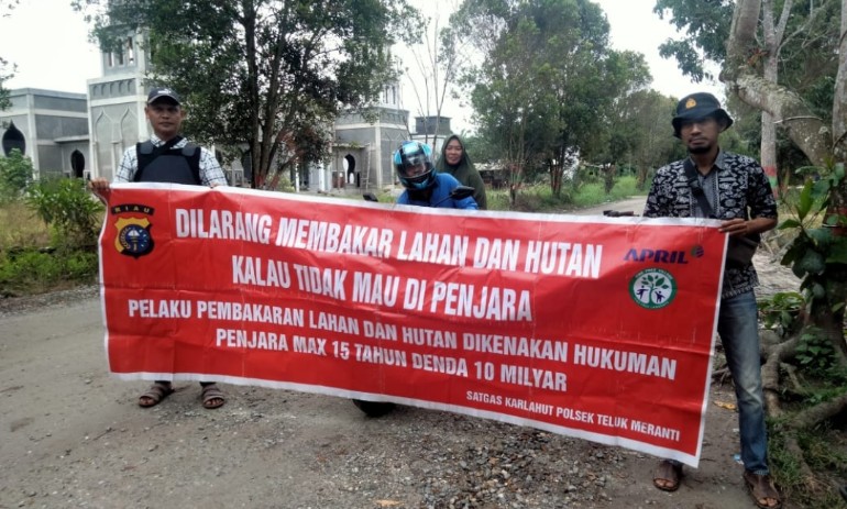 Polsek Teluk Meranti Terus Menerus Lakukan Patroli di Lokasi Rawan