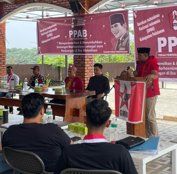 Di Z-Park Pangkalan Kerinci, Bupati Pelalawan Hadiri Pembukaan PPAB GMNI