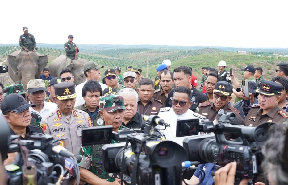Langkah Tegas Satgas PKH Tertibkan Sawit Elegal Selamatkan Kawasan Hutan Taman Nasional Teso Nilo