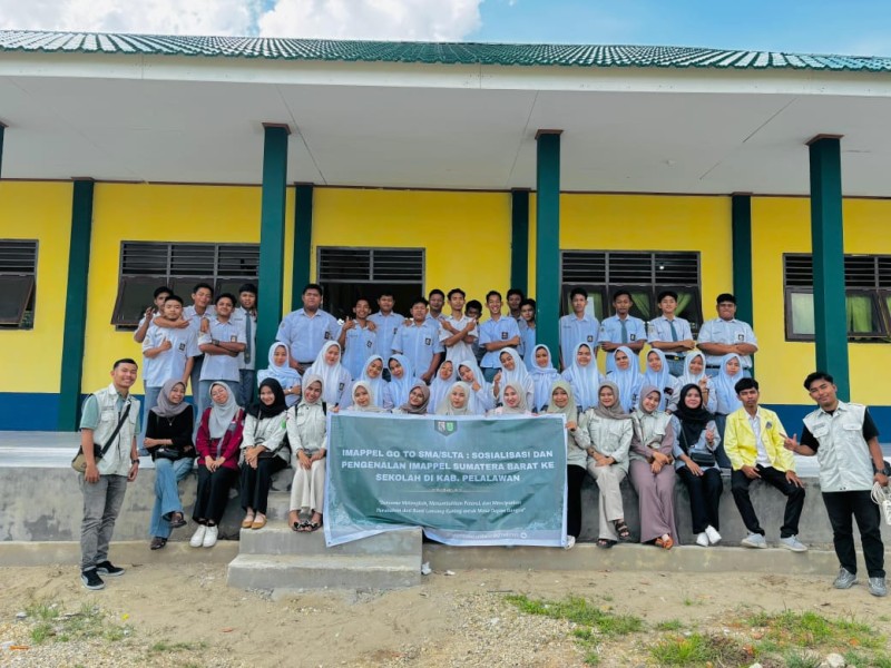 IMAPPEL Sumbar Laksanakan Sosialisasi Pendidikan ke SMA/SLTA Sederajat di Kabupaten Pelalawan