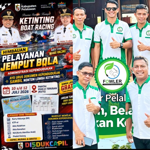 Bupati Pelalawan Gelar Balap Ktinting, Fowler Pelalawan Sebut Ini Pesta Rakyat yang Membahagiakan