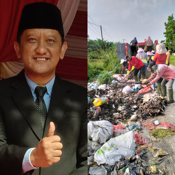 Kenapa sampah Kerap Menumpuk Di Bahu Jalan Tengku Raja Lelah Putra,Kadis DLH Berikan Penjelasan.