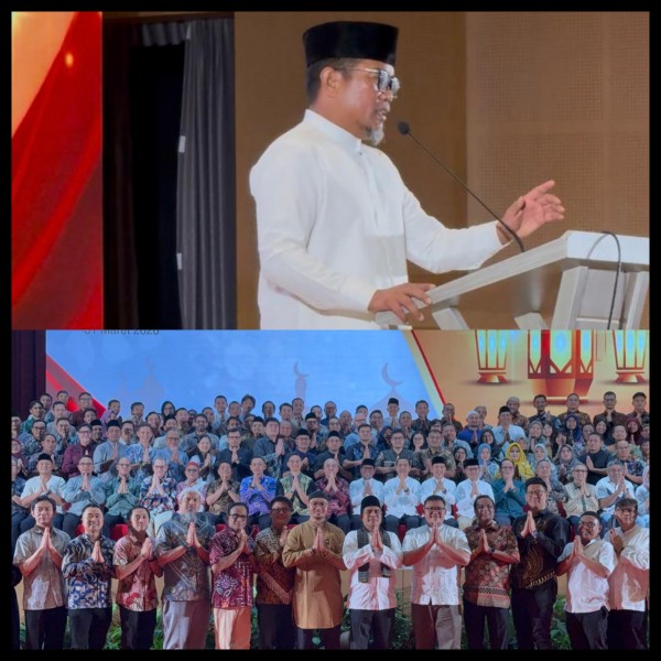 Hadiri Halal Bihalal Bersama  APRIL Group, Bupati Zukri berharap agar hilirisasi produk RAPP benar-benar terealisasi di Pelalawan