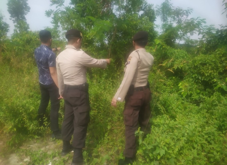 Upaya Pencegahan Karhutla Lanjut di Laksanakan Polsek Pangkalan Kerinci