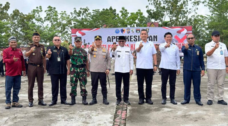 Bupati Zukri Pimpin Apel Siaga Satgas Anti Narkoba Kabupaten Pelalawan 2026