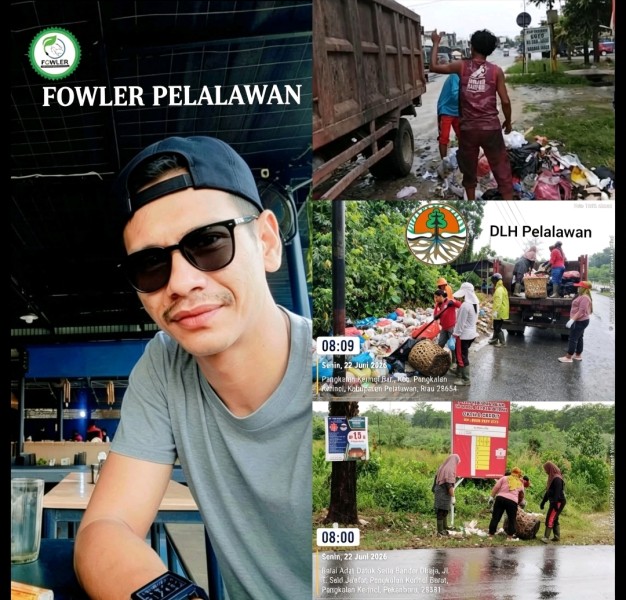 Meski Disertai Hujan Deras, Pelayanan Kepada Masyarakat DLH Tetap Berjalan,Fowler Pelalawan Mengingatkan Pentingnya Konsistensi dan Keselamatan