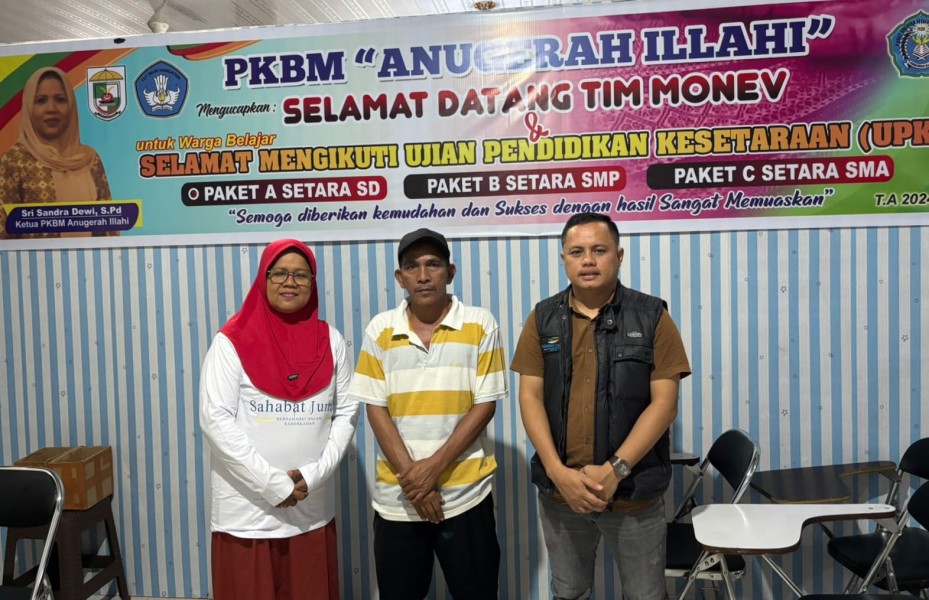 Komnas PA Pelalawan Bantu Anak Putus Sekolah Ikut Paket Secara Gratis di PKBM Anugerah Ilahi