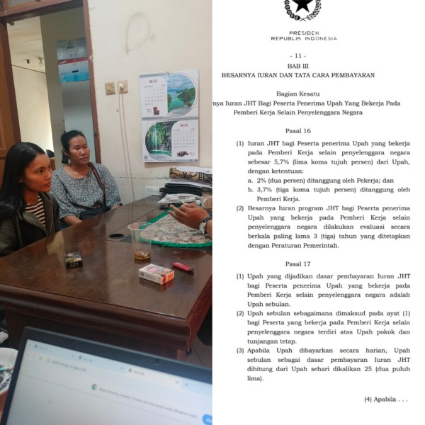 Terkait Iuran BPJS Ketenagakerjaan 8 Bulan Belum Dibayarkan dan Pemotongan Gaji Pekerja, DLH Pelalawan Berikan Klarifikasi