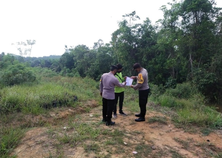 Tak Ingin Terjadi Kebakaran, Polsek Pangkalan Lesung Lakukan Patroli