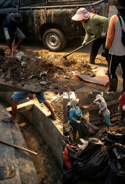Kepala DLH Eko Novitra Minta Tidak Hanya Saluran Air, Tapi Juga Bersihkan Tumpukan Sampah di Berbagai Titik