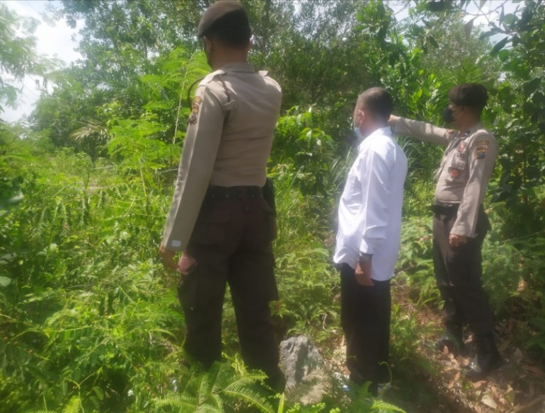 Cegah Kebakaran Lahan dan Hutan Terus di Laksanakan Polsek Pangkalan Kerinci