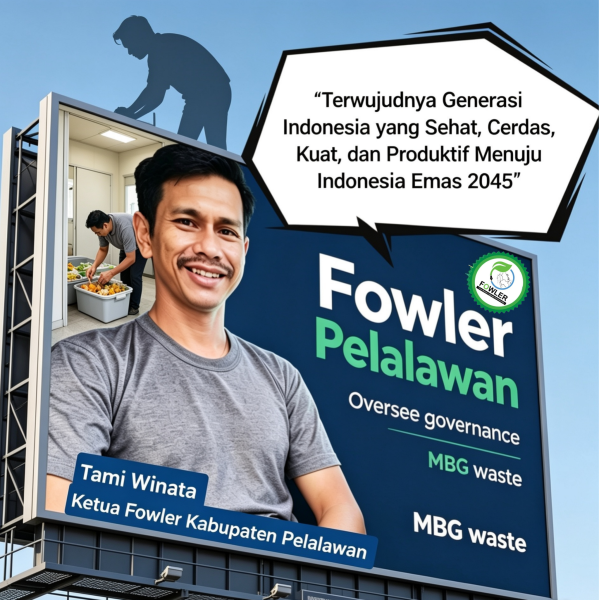 EDUKASI:MBG Kembali Beroperasi, Fowler Ingatkan Pengelolaan Limbah Wajib Sesuai Aturan