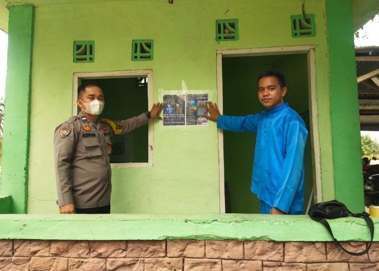 Polsek Bandar Sei Kijang Sosialisasi Penerimaan Tamtama Polri