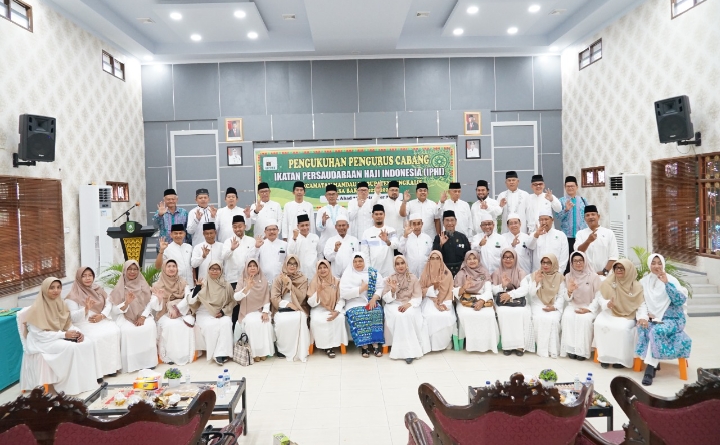 Pelantikan Pengurus Cabang Ikatan Persaudaraan Haji Indonesia (IPHI) Kecamatan Mandau