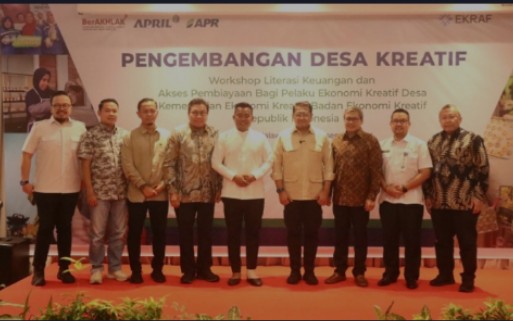 Menteri Ekonomi Kreatif Kunker Ke Kabupaten Pelalawan