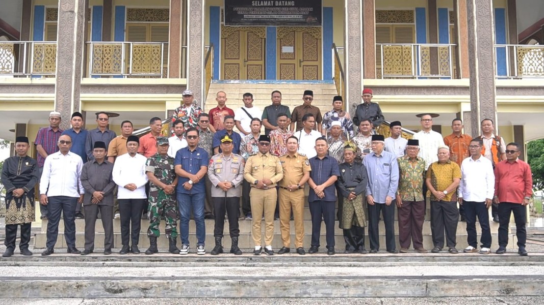 Bupati dan Forkopimda Pelalawan Kompak Serukan Persatuan dan Keamanan Daerah