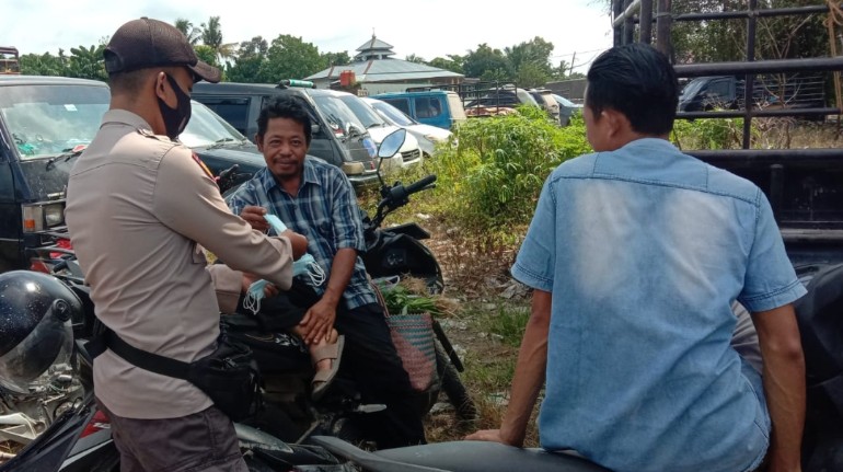 Polsek Langgam Patroli, Cegah Aksi C3 di Desa Segati