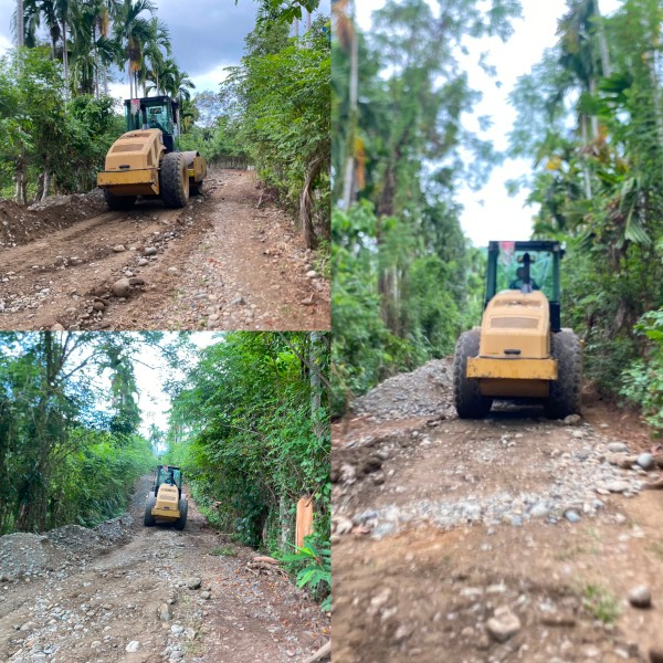 Alat Berat Terus Beroperasi, Satgas TMMD Ke-129 Kodim 0102/Pidie Kebut Pengerasan dan Pelebaran Jalan Pertanian
