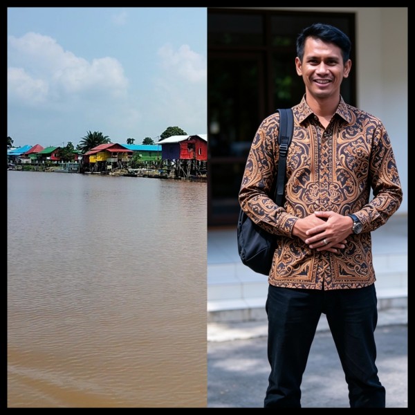 Pemuda Kelahiran Desa Kuala Terusan Berikan Pujian Terhadap Keindahan Warna-warni Rumah Warga