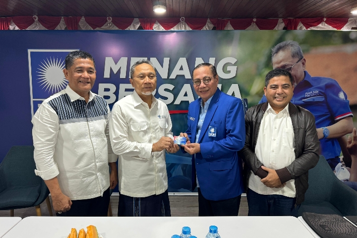 DPP PAN Resmi Rekomendasikan Nasarrudin & Abu Bakar di Pilkada Pelalawan 2024