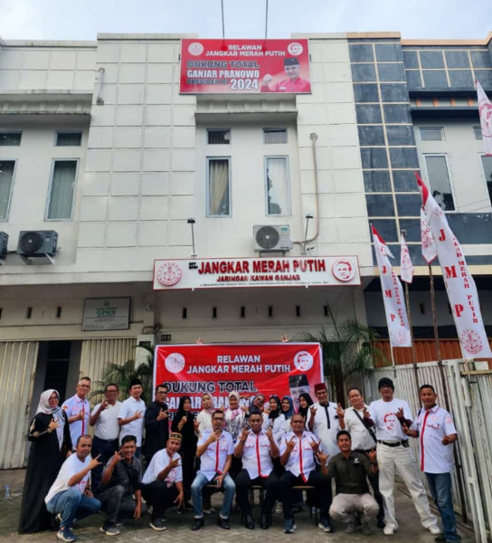 Berkantor Pusat di Riau, Relawan JMP Siap Dukung Total Menangkan GP Presiden 2024