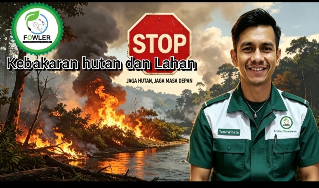 Asap Kebakaran Hutan dan Lahan Mulai Selimuti Pelalawan, Fowler Pelalawan Imbau Masyarakat Waspada Berbagai Penyakit Pernapasan
