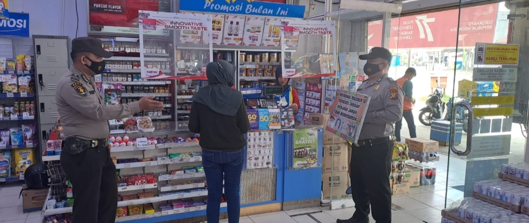 Polsek Bandar Sei Kijang Gelar Operasi Yustisi di Tengah Masyarakat